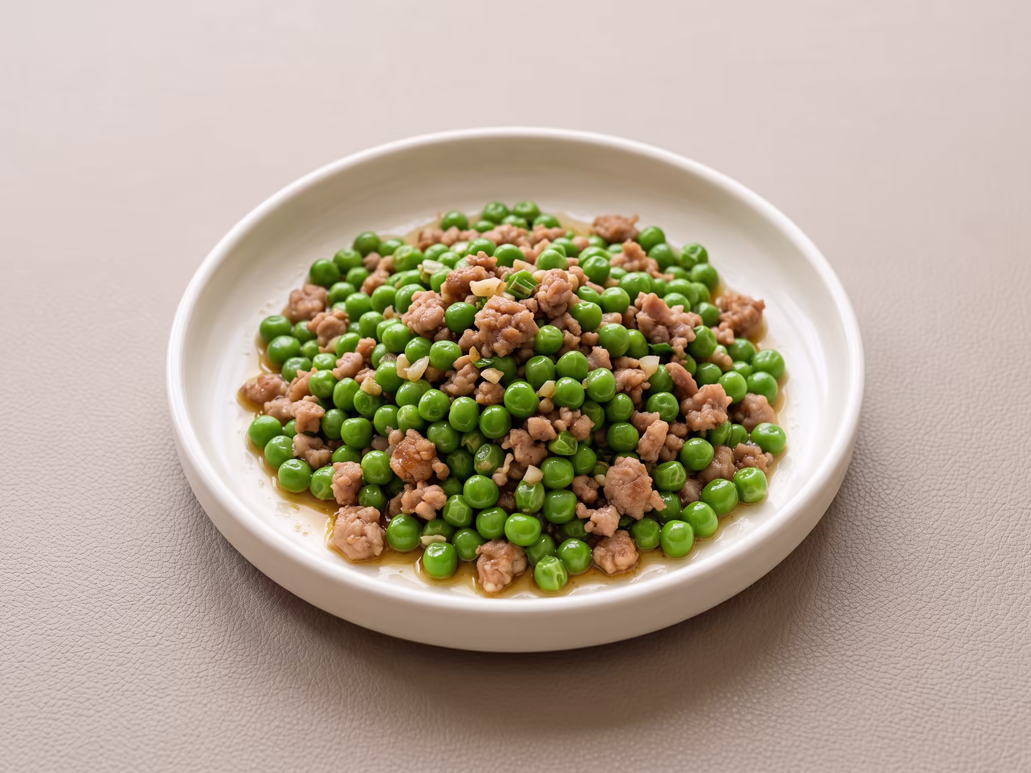 豌豆炒肉末